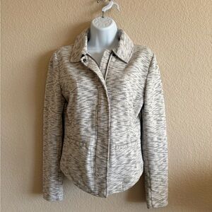CAbi Women's Textured Gray Blazer
